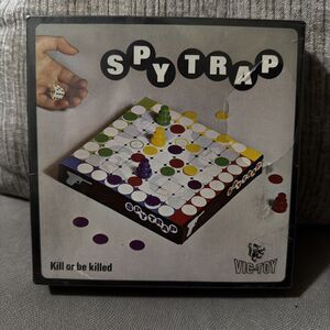 Spy Trap Board Game (1973) Near Sales Vintage Strategy Game - Rare